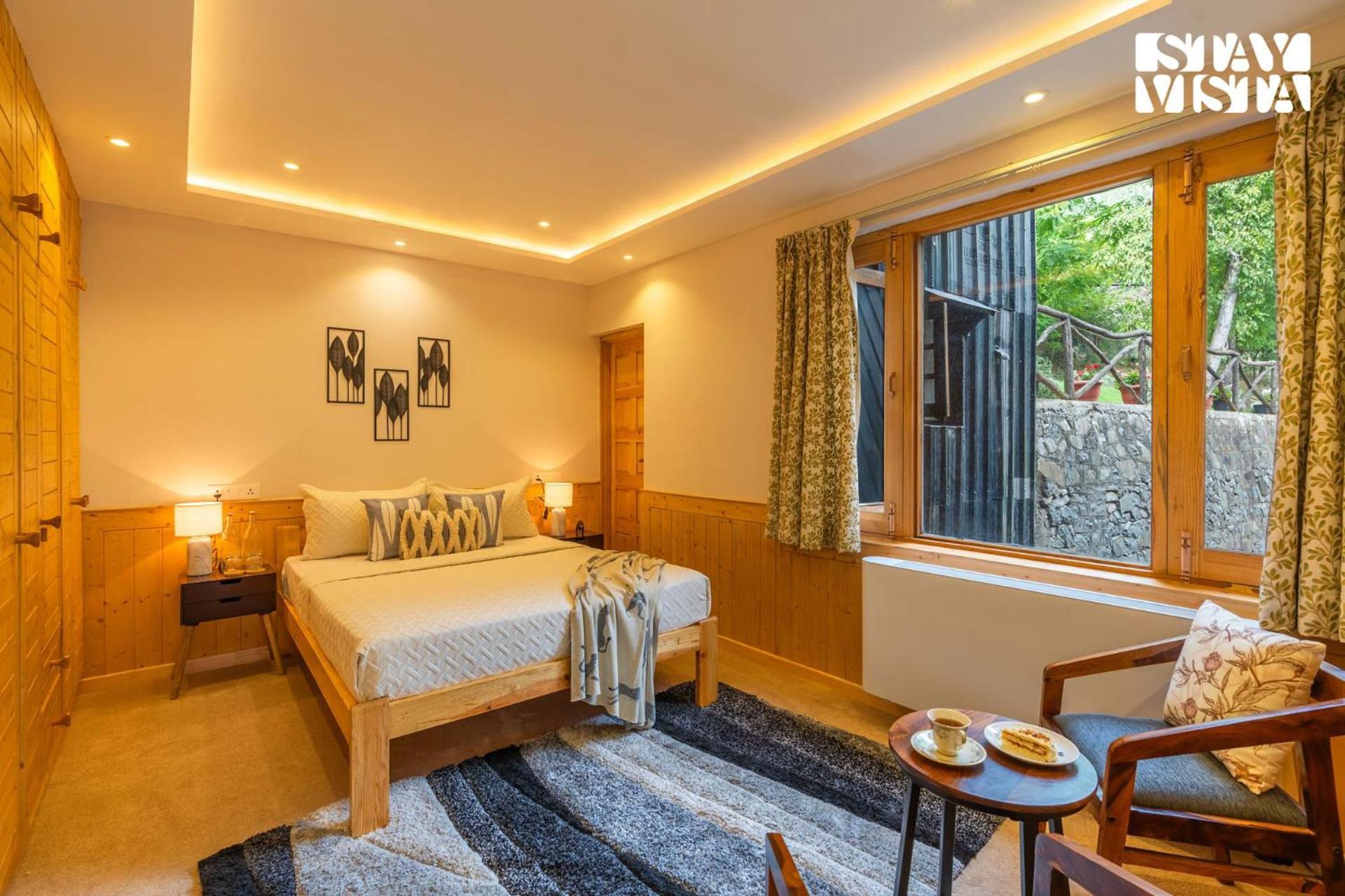 Villa Stayvista At Alpha And Peek A Boo With Lawn, Bbq, Aframe And Bonfire